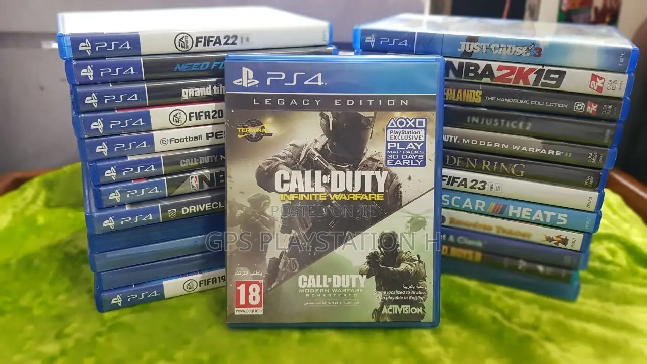 Playstation 4 Cd በብዛት