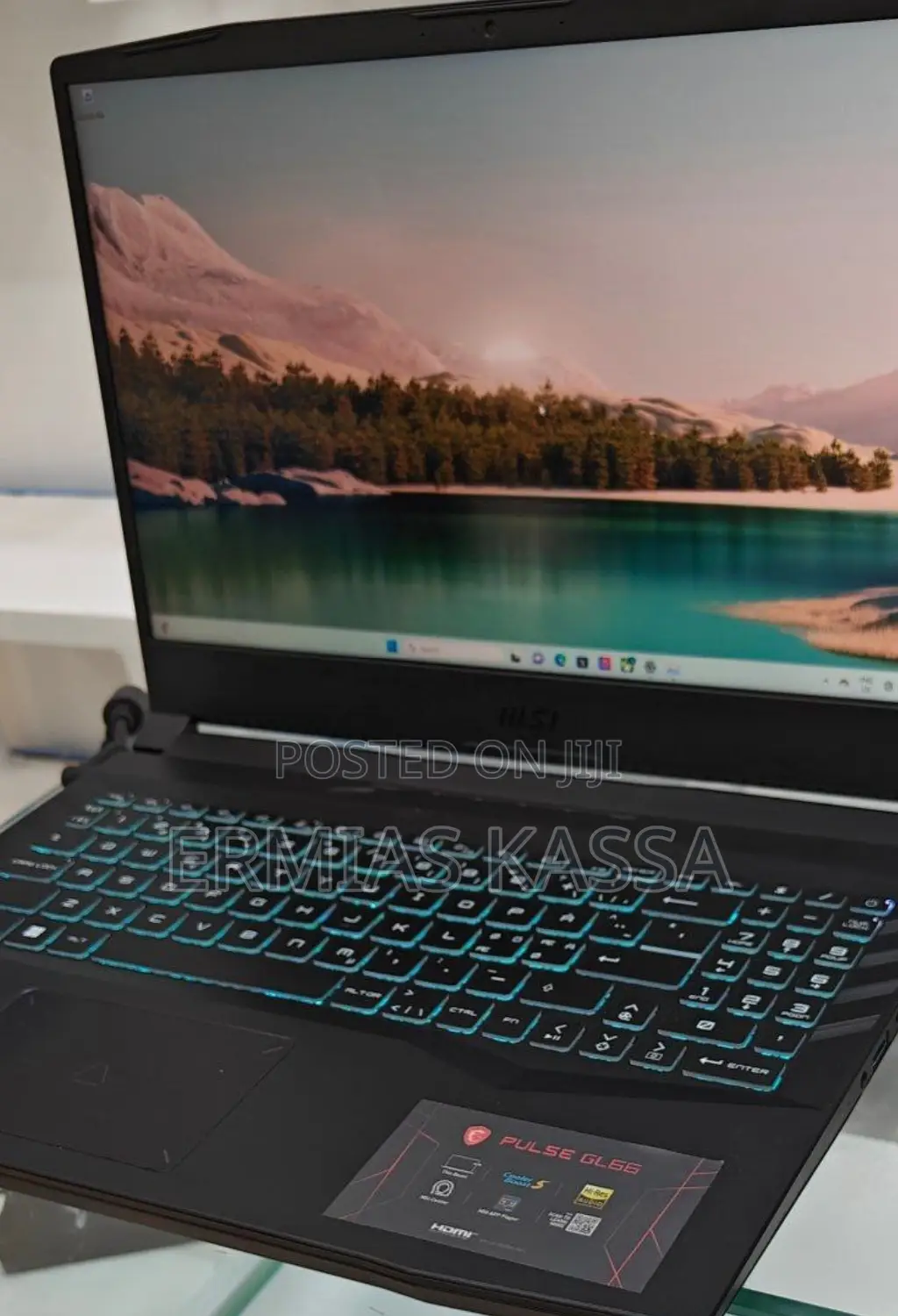 New Laptop MSI Pulse GL66 16GB Intel Core I7 SSD 1T