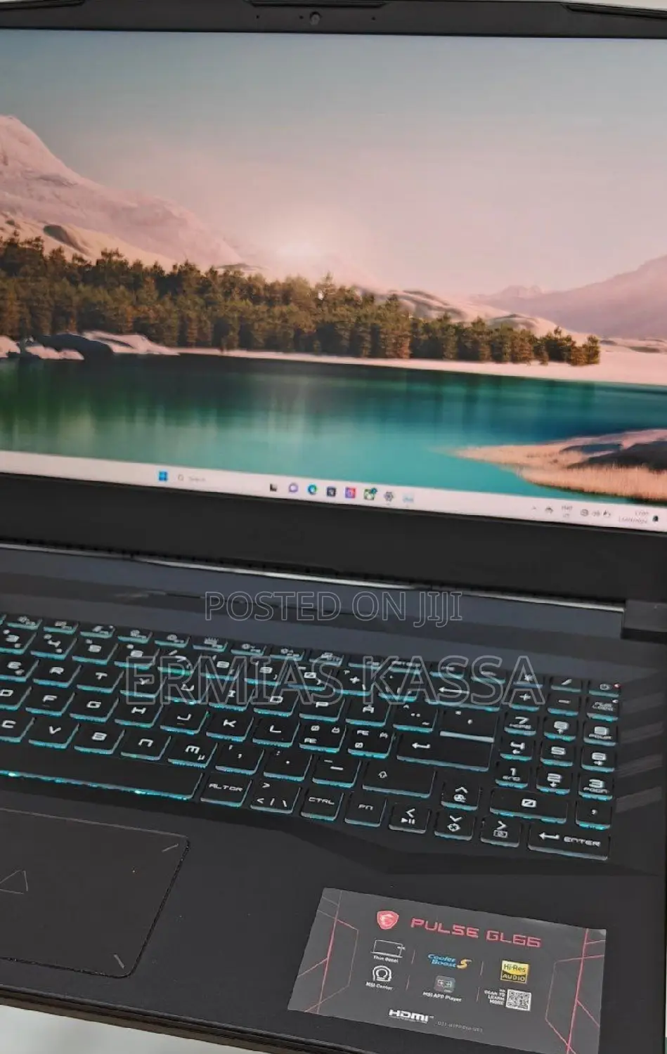 New Laptop MSI Pulse GL66 16GB Intel Core I7 SSD 1T