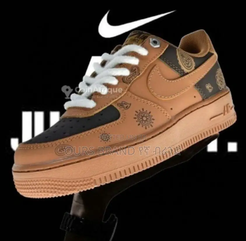 Nike Air Force 1'07 'Wheat Gum Brown' Low Shoes R