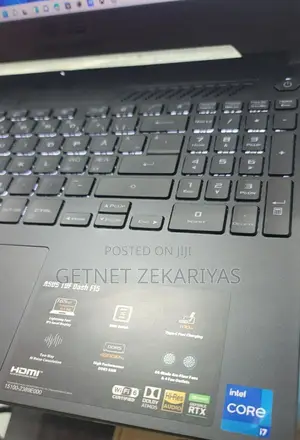 New Laptop Asus TUF Dash F15 16GB Intel Core I7 SSD 1T