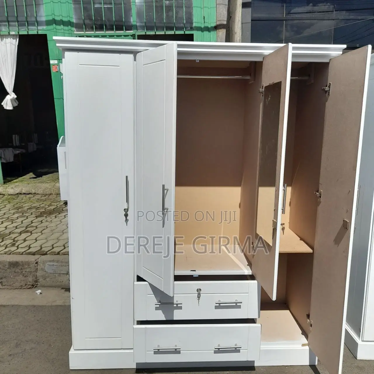 1,50cm የልብስ ቁምሳጥን