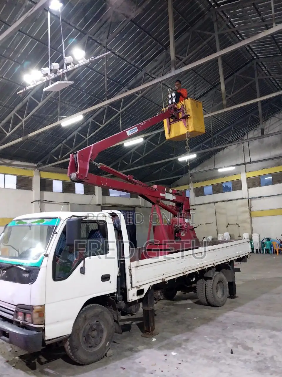 Forklift and Crane Rent ፎርክሊፍት እና ክሬን ኪራይ