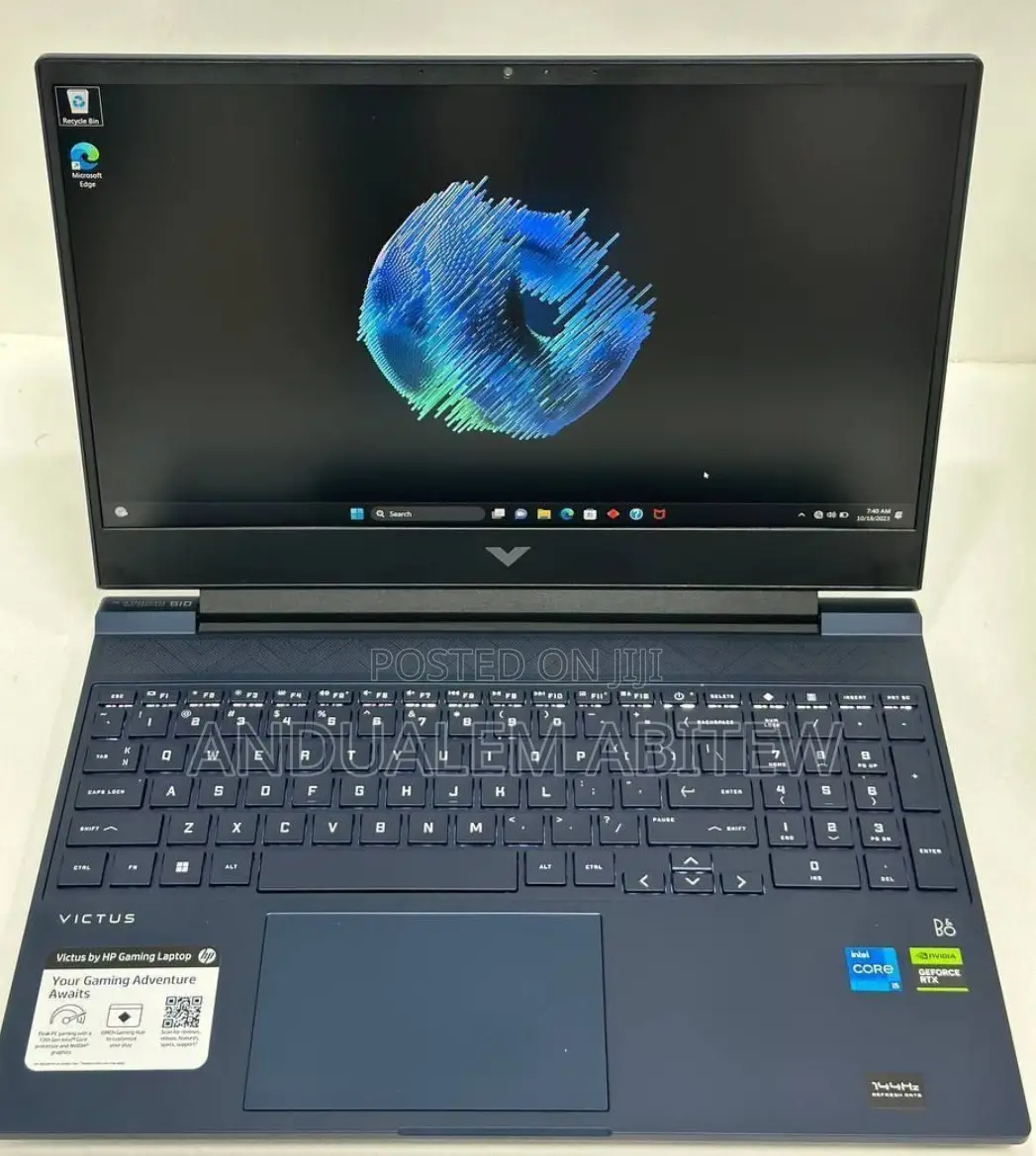 New Laptop HP Victus 15 8GB Intel Core I5 SSD 512GB