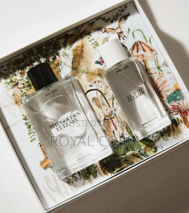 ZARA the Golden Lullaby and Le Petit Lullaby Perfumes