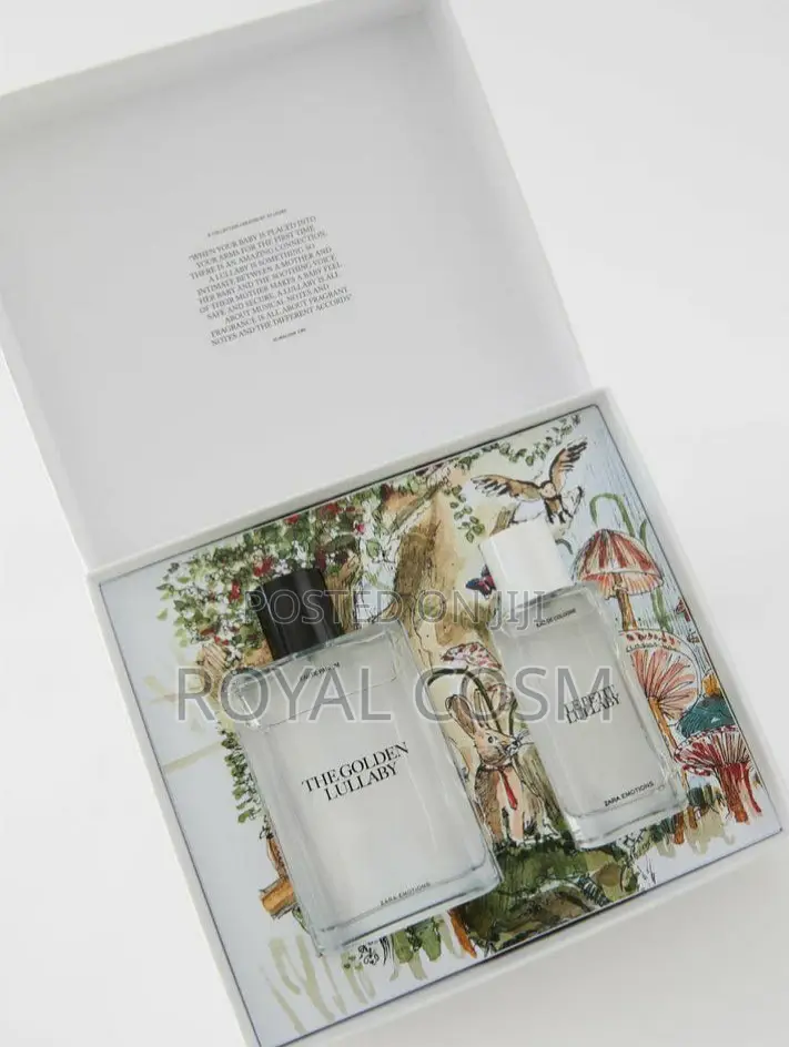 ZARA the Golden Lullaby and Le Petit Lullaby Perfumes