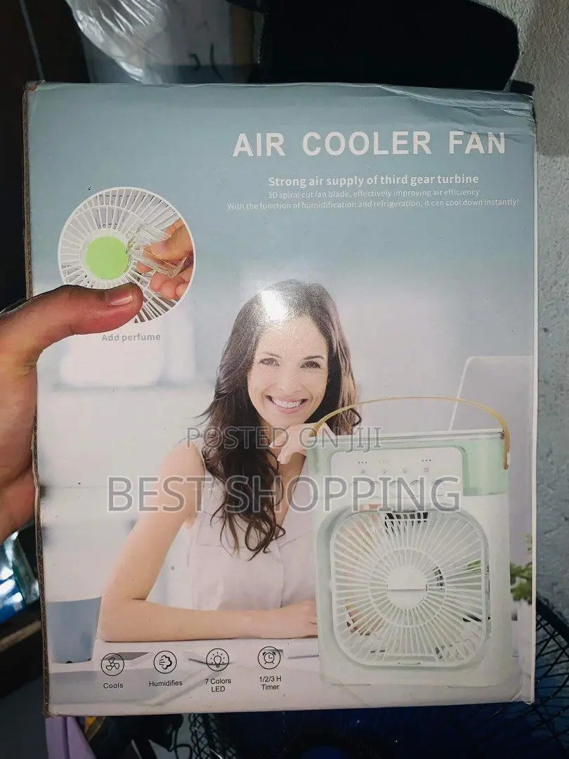 Dual Use Air Cooler Fan and Humidifier