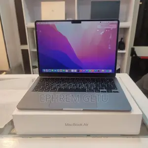 New Laptop Apple MacBook Air 2022 M2 8GB Apple M2 SSD 512GB