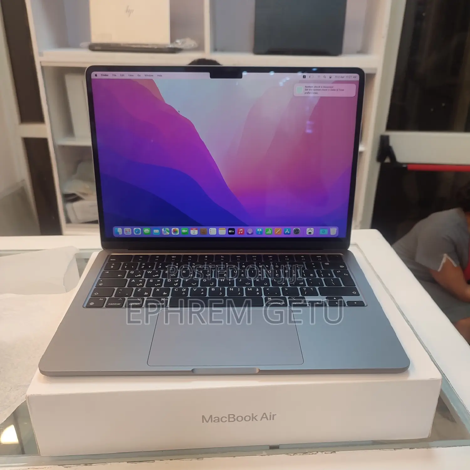 New Laptop Apple MacBook Air 2022 M2 8GB Apple M2 SSD 512GB