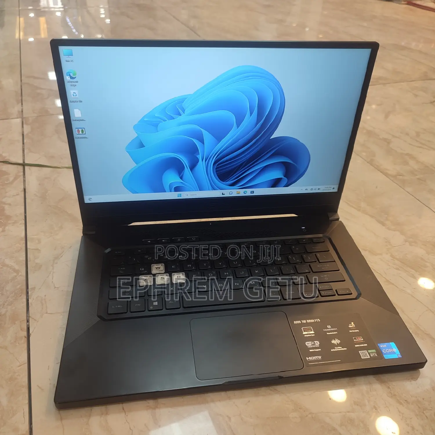 New Laptop Asus TUF Gaming A15 16GB Intel Core I7 SSD 1T