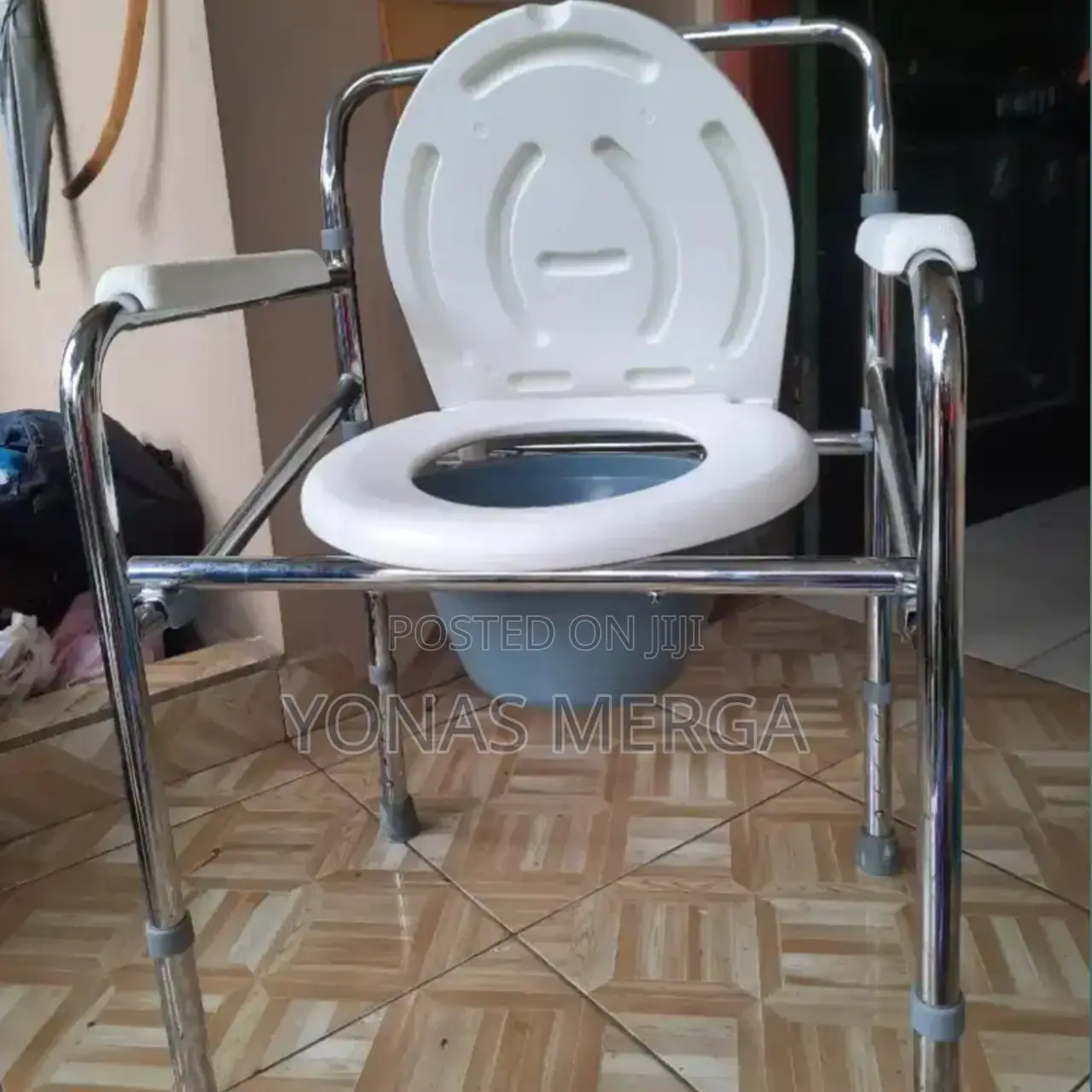 Removable Pot Portable Camping Toilet Chair Toilet Chair