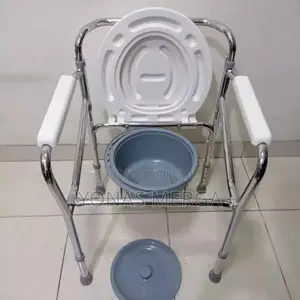 Photo - Bathroom Safety Frame Shower Chair for Elderly Adults