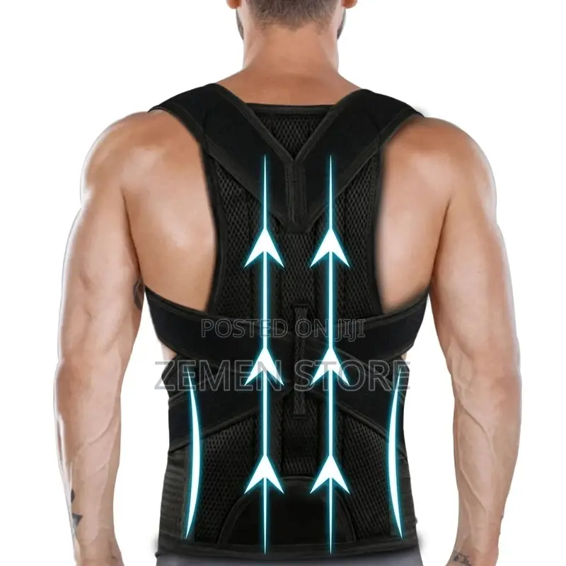 Pain Relief Adjustable Posture Corrector Belt ማራኪ ቁመና ለመላበስ