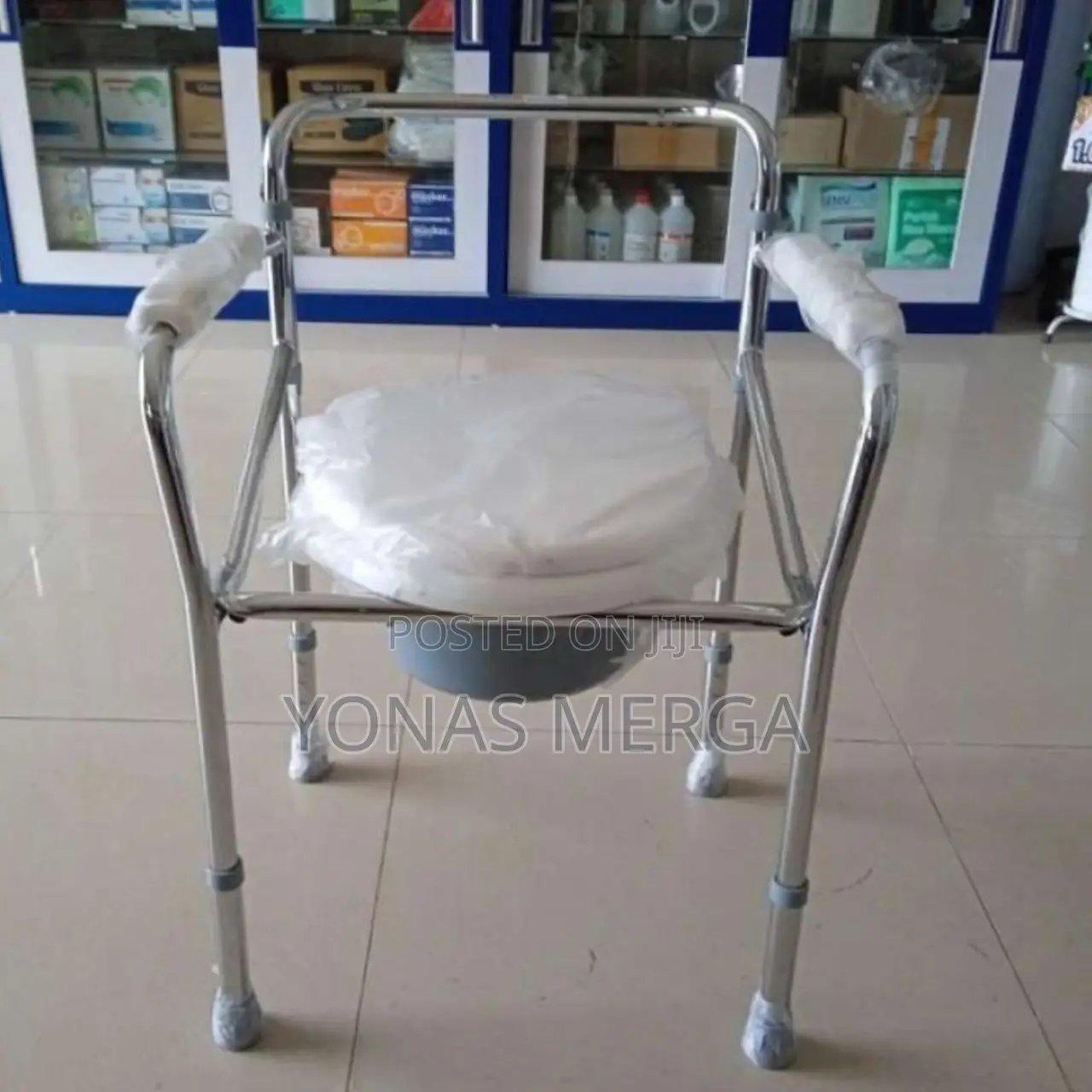 Commode Chair, Homecare Toilet Seat CURE-WELL/Multipurpose