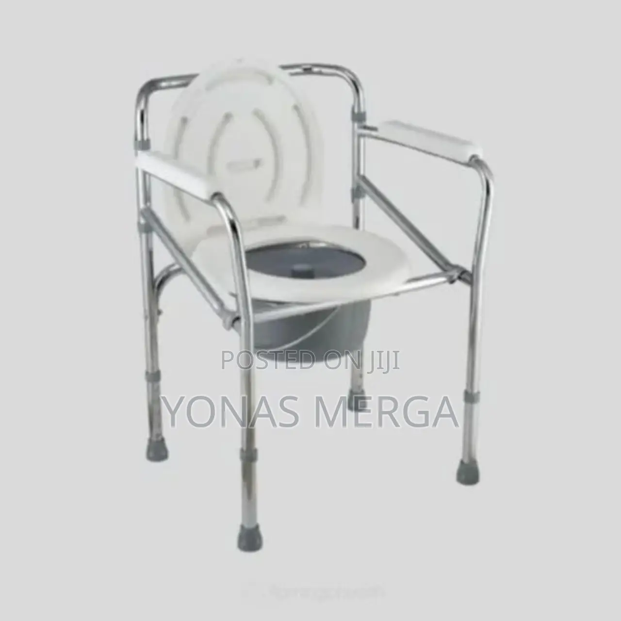 Commode Chair Extra Wide Height Adjustable Obese Adult Seat