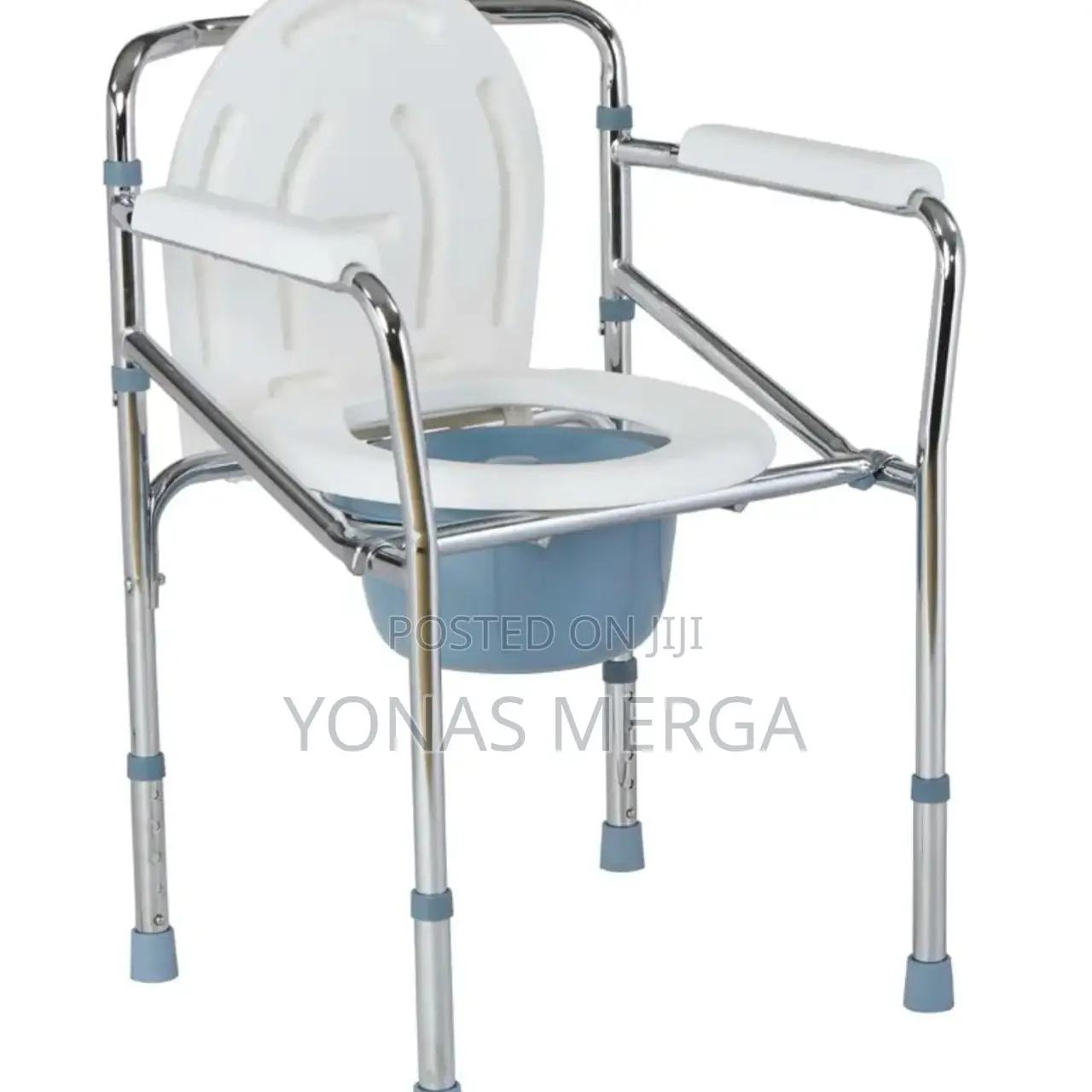 Commode Chair - Heavy-Duty Steel Commode/Medokare Bedside