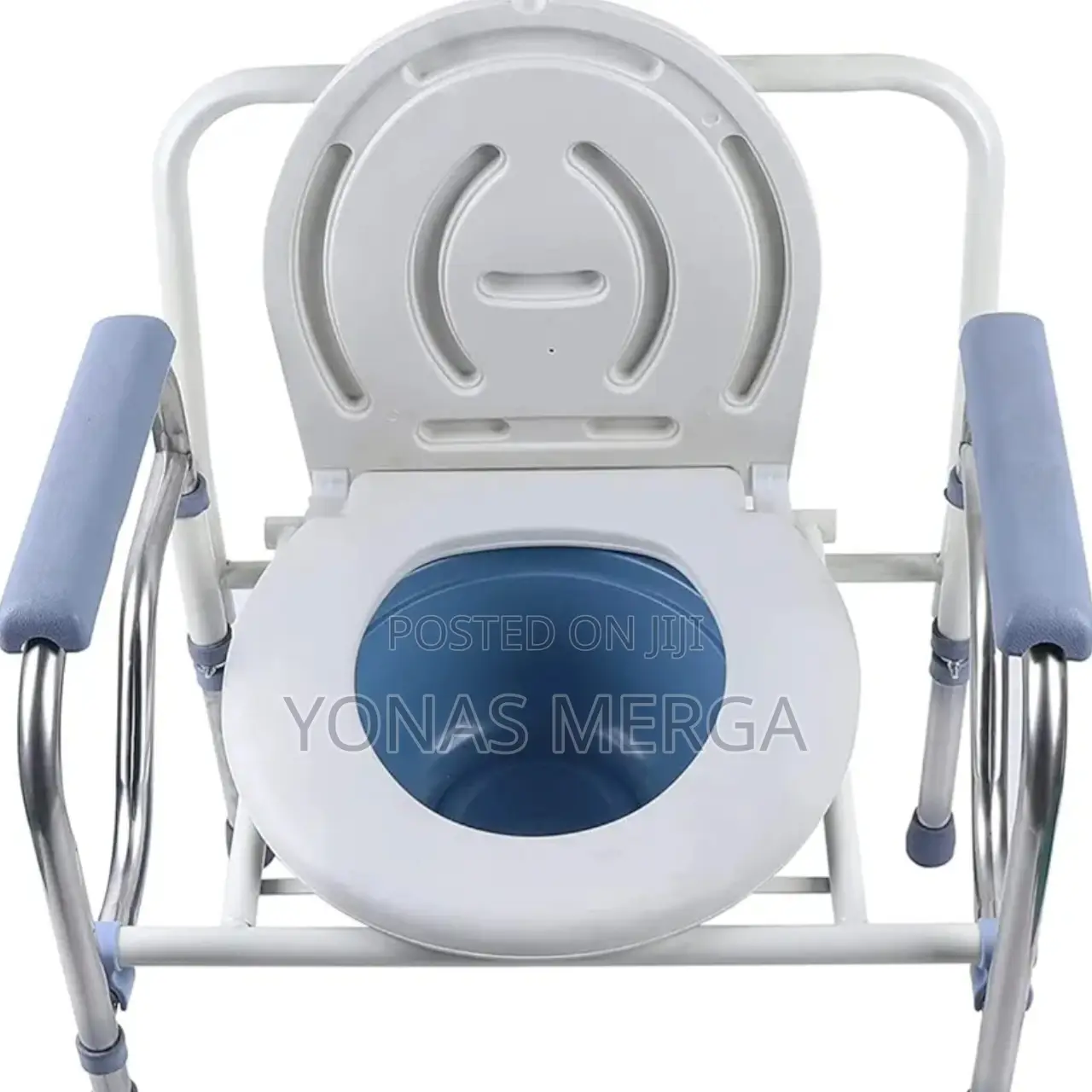 Toilet Shower Chair Folding Pedal PVC Cushion for Elder