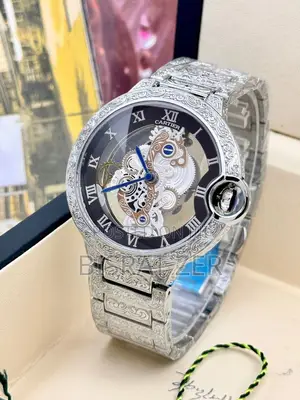  Cartier  for Men  Back Open Full Automatic