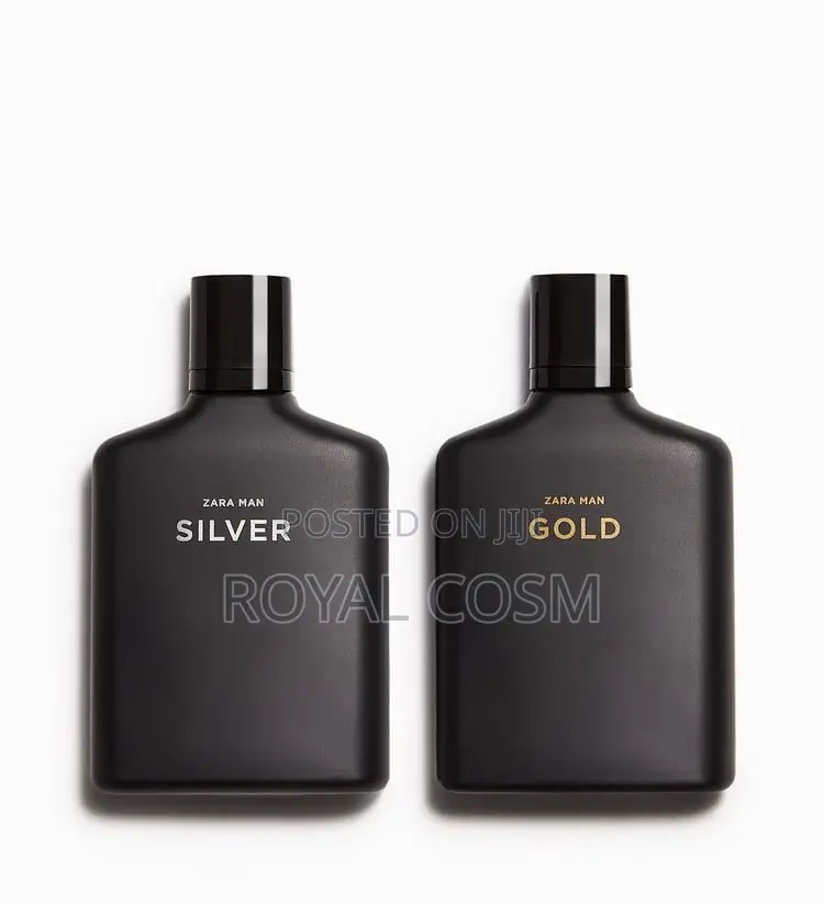 Zara Man Silver and Zara Man Gold