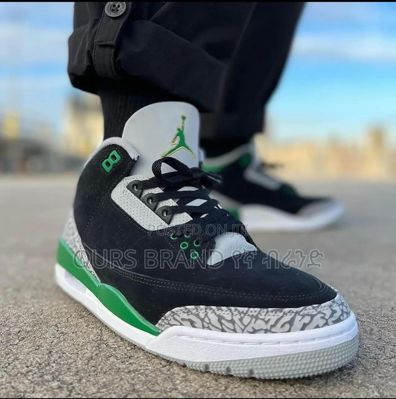 Higher Quality Jordan 3 Pine Green Shoes