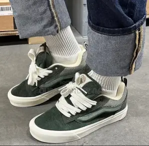 High Master Quality Vans Knu Skool Men's Metallic Silver