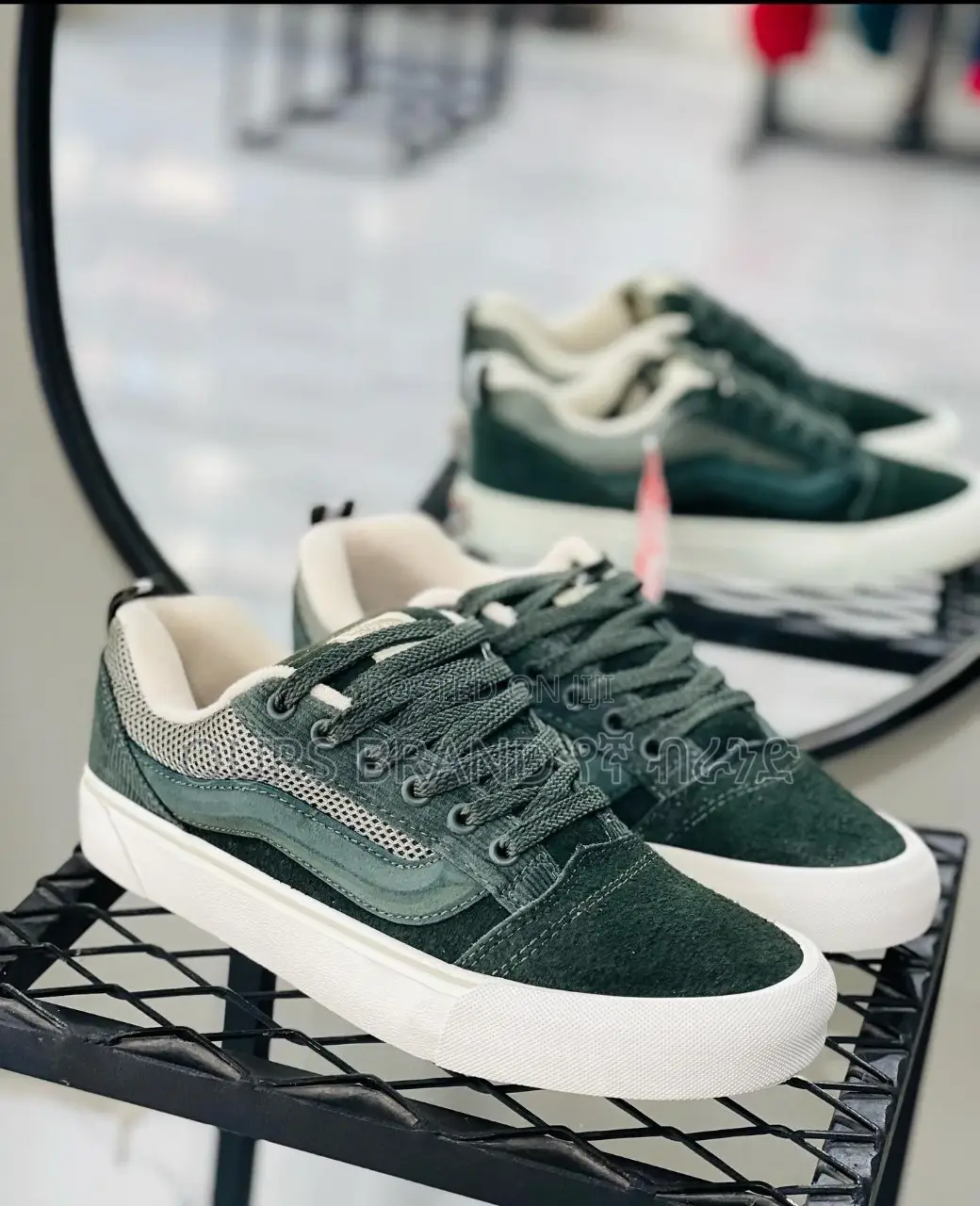 High Master Quality Vans Knu Skool Men's Metallic Silver