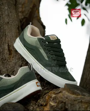 Photo - High Master Quality Vans Knu Skool Men's Metallic Silver