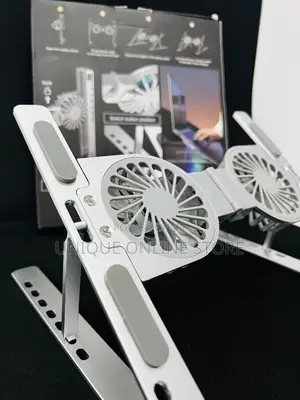 Laptop Cooler Stand With Led Dual Fan