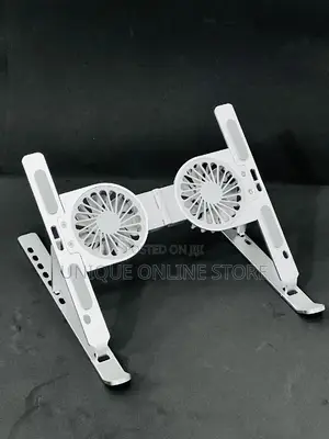 Photo - Laptop Cooler Stand With Led Dual Fan