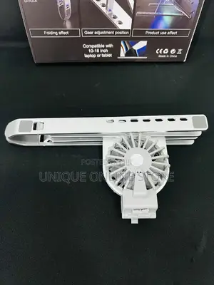 Laptop Cooler Stand With Led Dual Fan