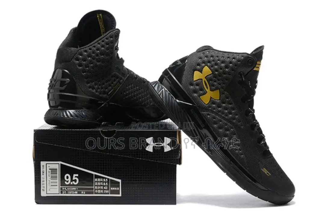 High Master Quality BLACK UNDER ARMOUR Shoes