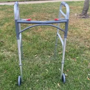 Walker_walker Medical 1020-1 Deluxe 2 Button Folding Walker