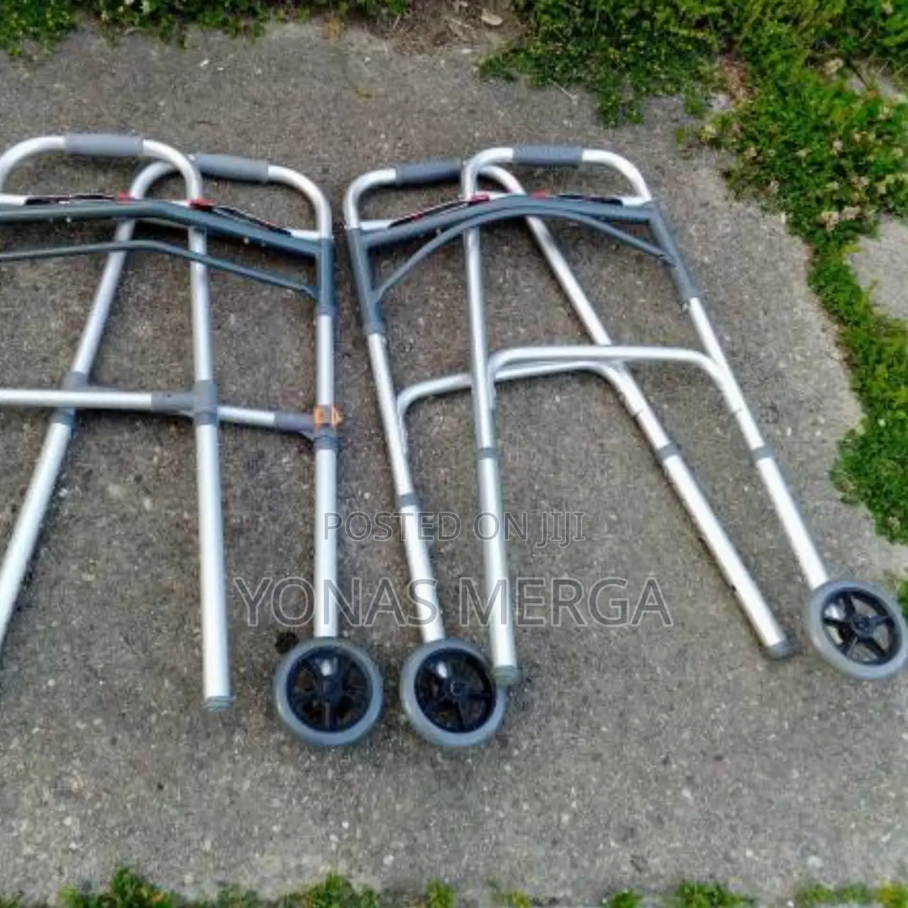 Portable Standing Walking Frame With Adjustable Height, 2