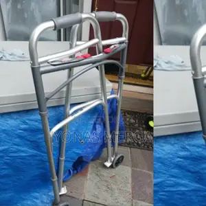 Photo - Walker_training -Aluminum Alloy- Portable Standing Walking