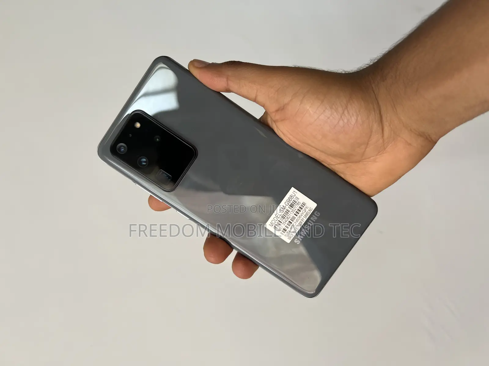 New Samsung Galaxy S20 Ultra 5G 128 GB