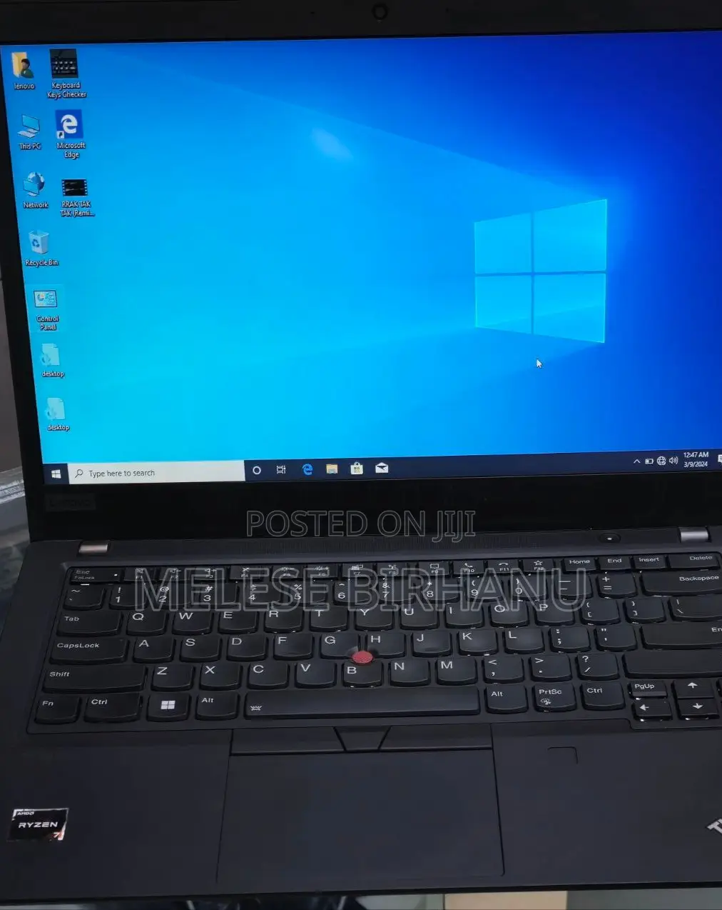 New Laptop Lenovo ThinkPad Yoga 16GB AMD Ryzen 7 SSD 512GB