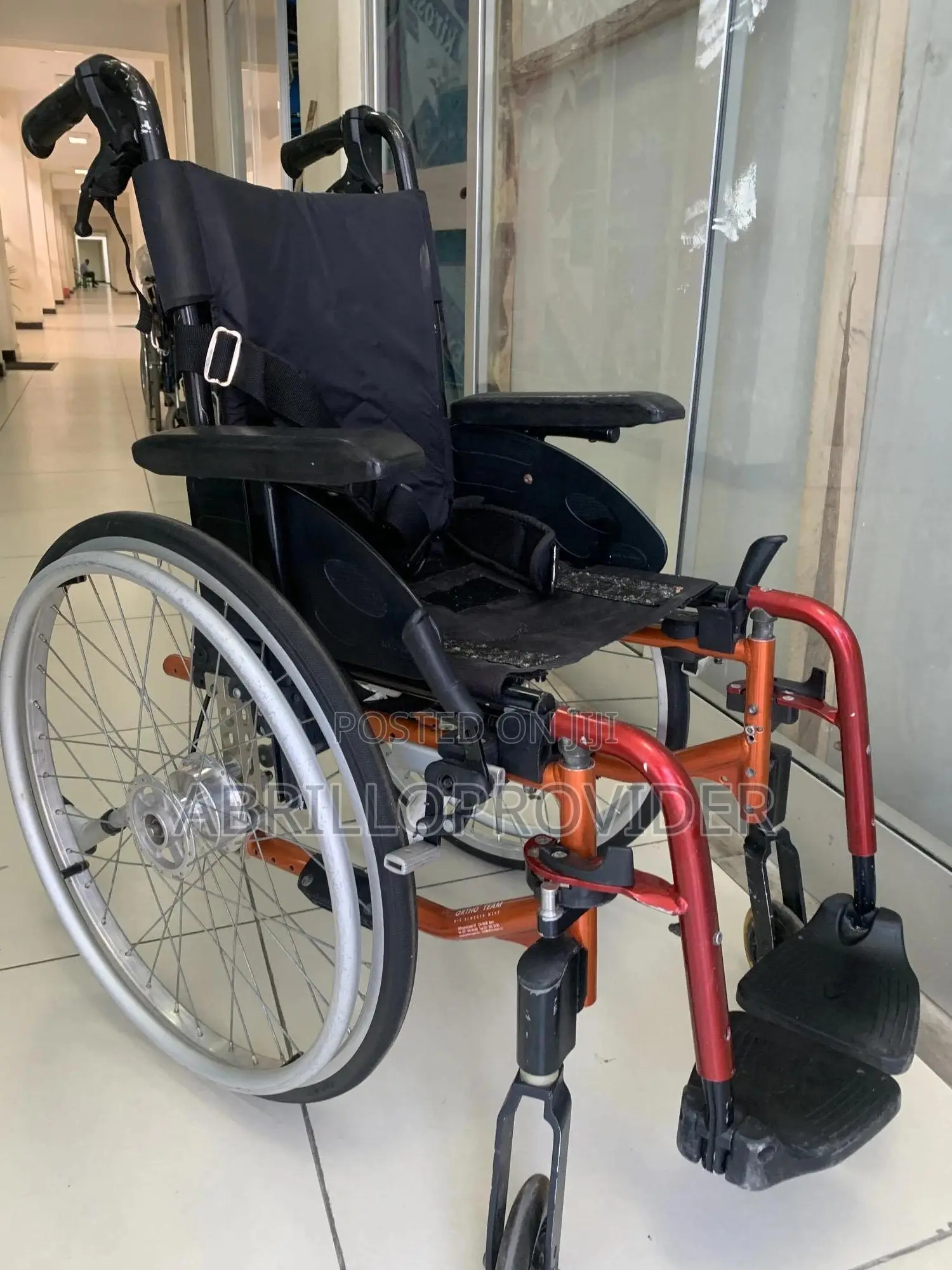 ቤልት ያለው የህፃናት ዌልቸር Children’S Wheelchair/Belt/