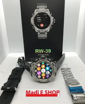 Hainoteko Germany RW-39 Sport Smart Watch With 3 Straps