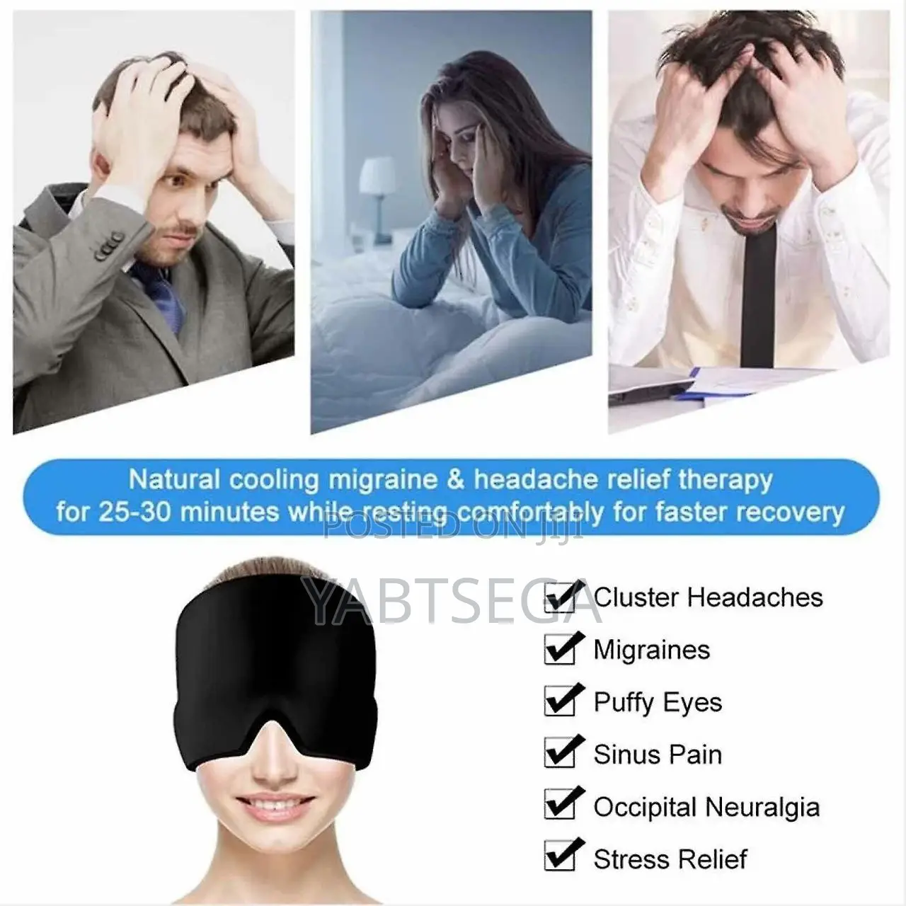 Migraine Headache Relief Gel Cap