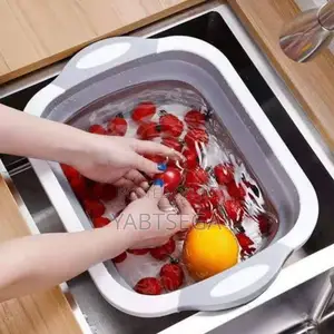 Foldable Multi-Function Chopping Board/Washing Bowl
