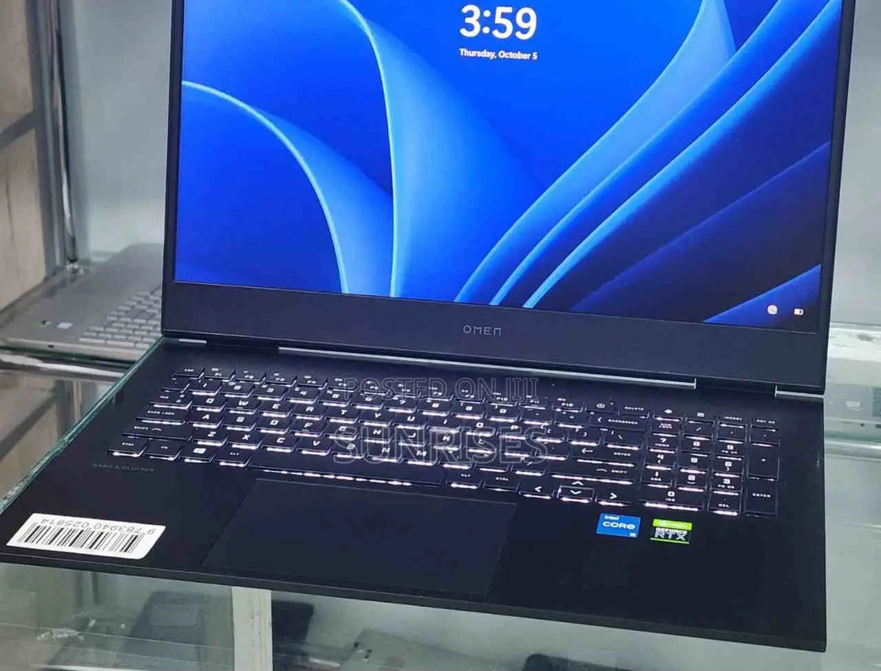 New Laptop HP Omen 15 16GB Intel Core I5 SSD 512GB