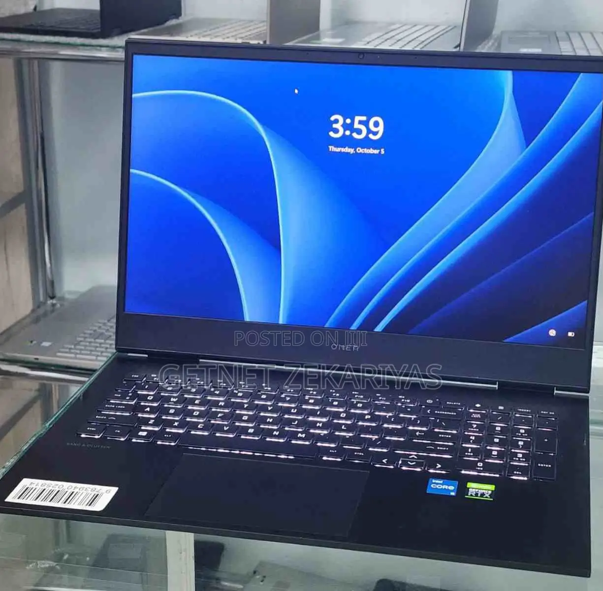 New Laptop HP Omen 16 16GB Intel Core I5 SSD 512GB