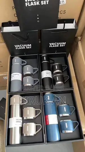 Thermos With 3 Mug