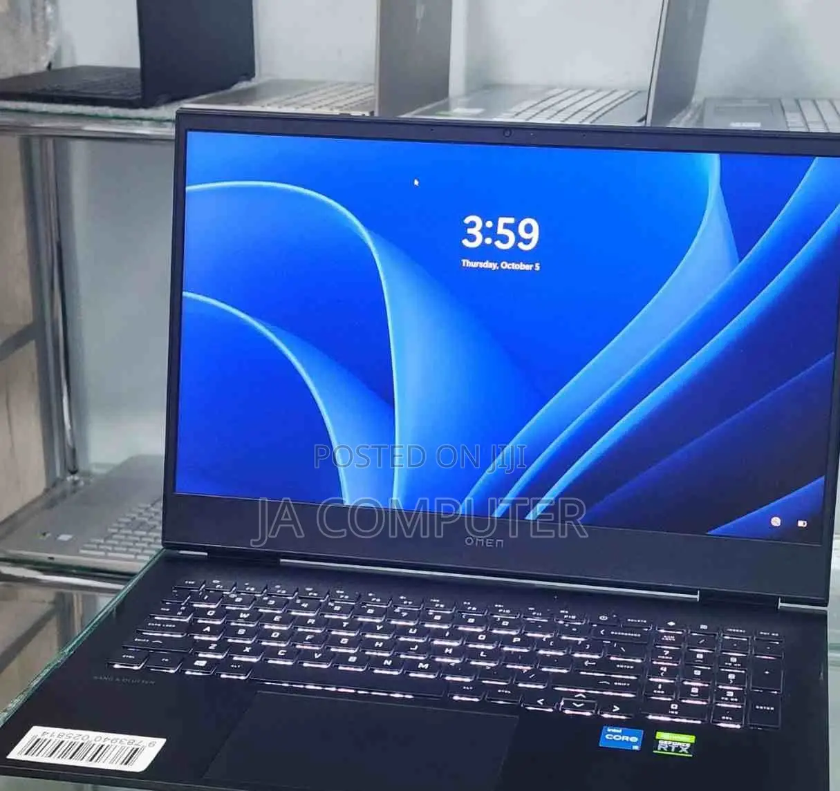 New Laptop HP Omen 15 16GB Intel Core I5 SSD 512GB