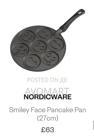 Smiley Face Non Stick Pancake Pan