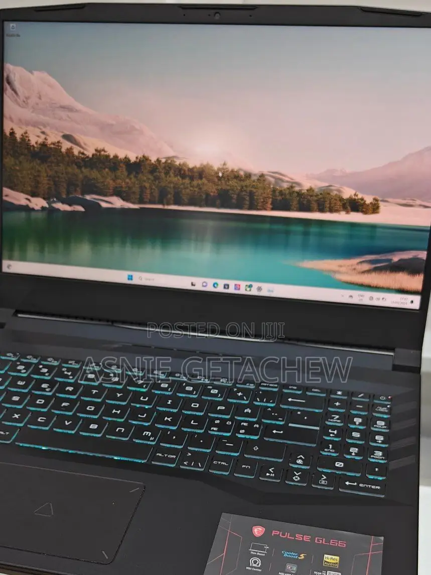 New Laptop MSI GF63 16GB Intel Core I7 SSD 512GB
