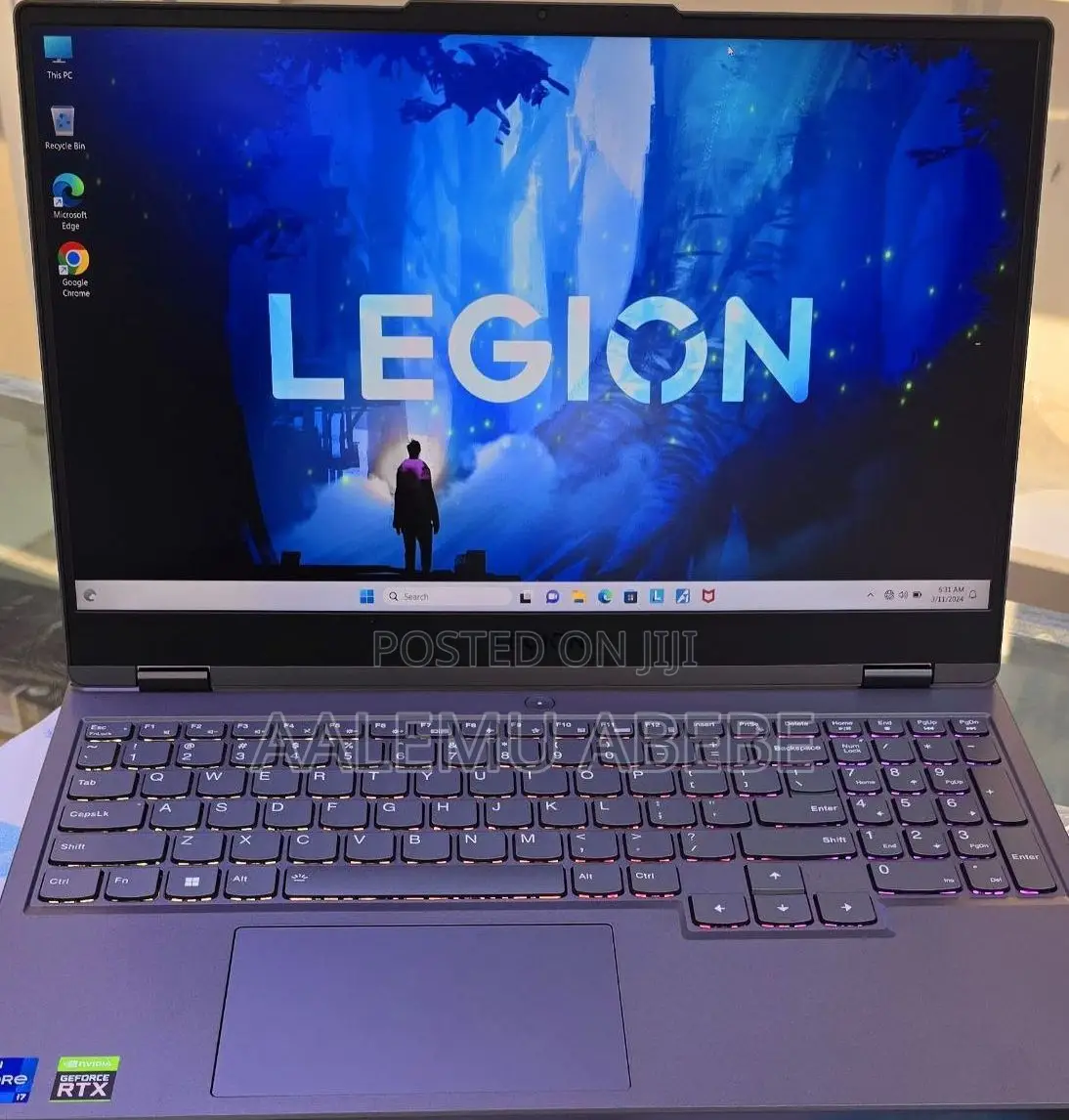 New Laptop Lenovo Legion 5 16GB Intel Core I7 SSD 2T