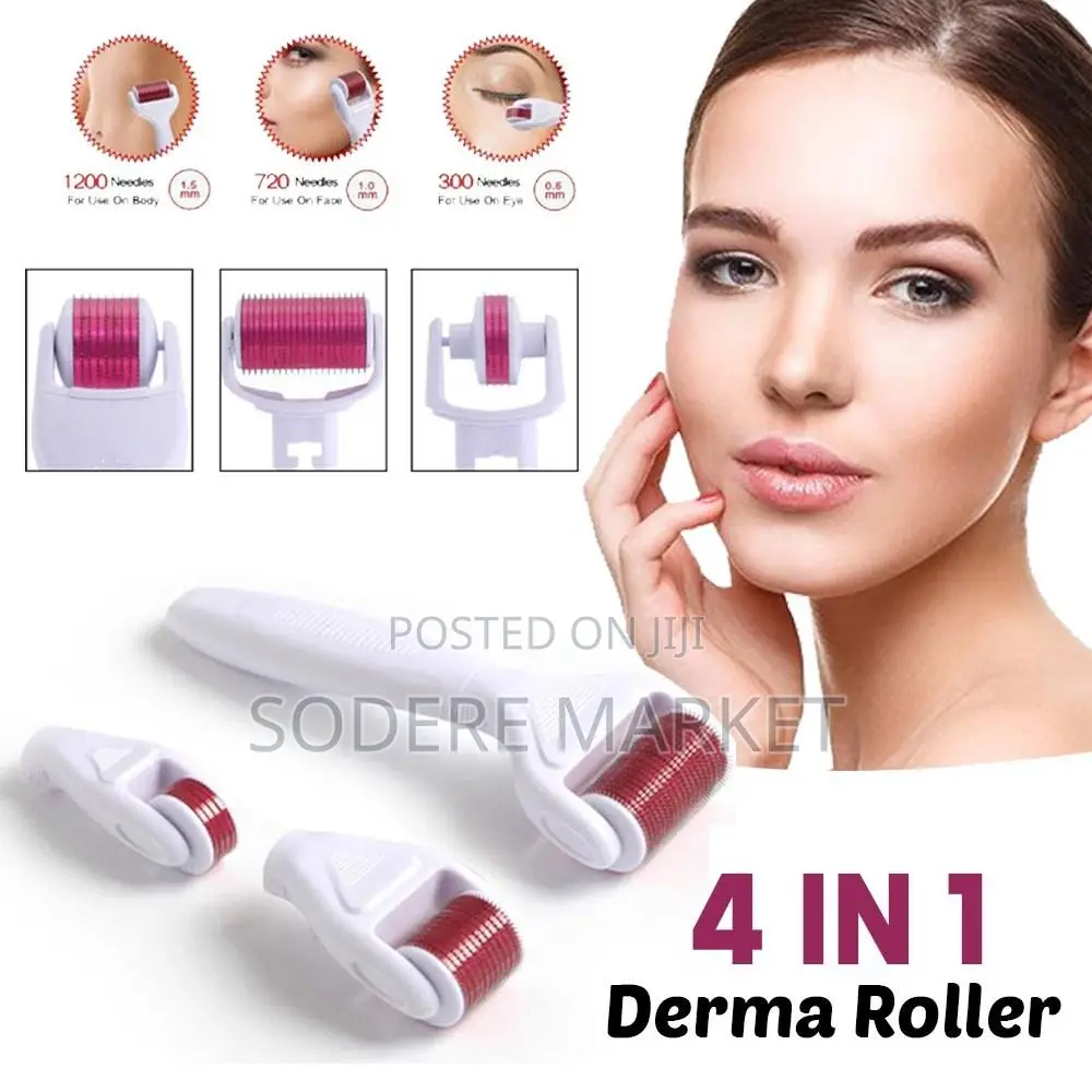 4in1 Derma Roller Is Safe and Easy