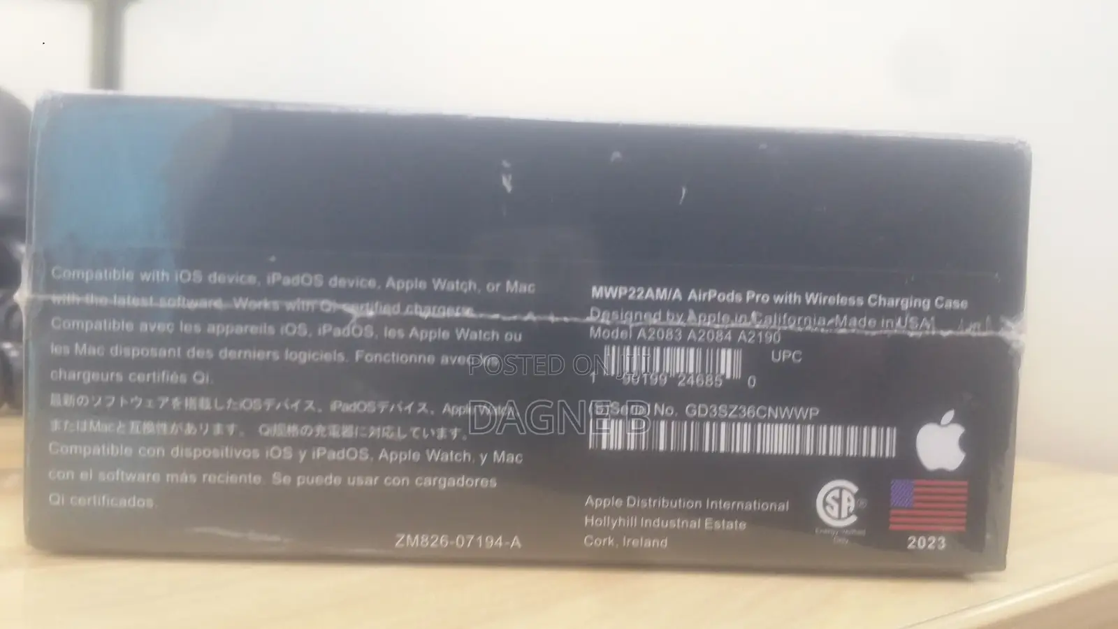 Airpods Pro 2nd Generation Black Version