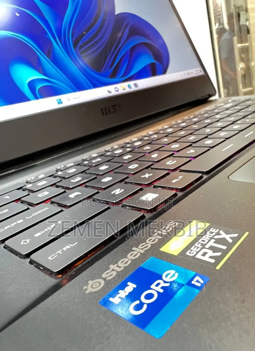 New Laptop MSI 16GB Intel Core I7 SSD 1T